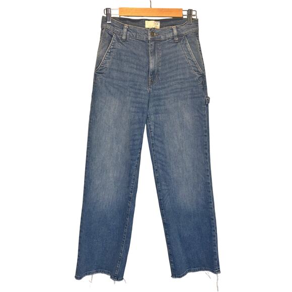 Current Elliott Wide Leg Carpenter Jeans - size 25 - Picture 1 of 7